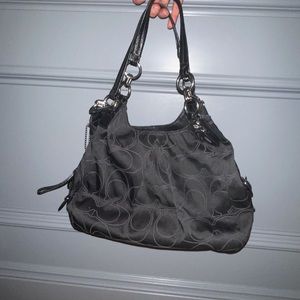 Black Coach Handbag